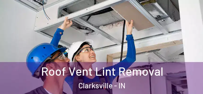 Roof Vent Lint Removal Clarksville - IN